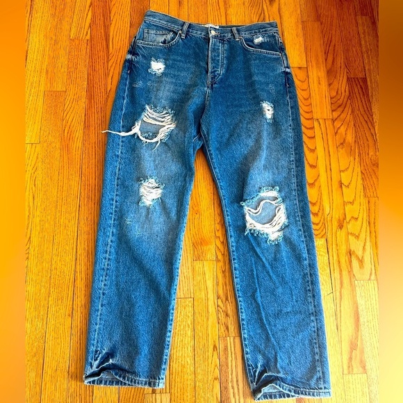 We The Free Free People Women’s Bren Slouchy Slim Boyfriend Jeans Size 29 - Picture 5 of 8